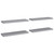 Floating Wall Shelves 4 pcs Gray 31.5"x9.3"x1.5" MDF A949-323858