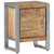 Bedside Cabinet 15.7"x11.8"x19.7" Rough Mango Wood A949-323488
