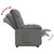 Recliner Dark Gray Fabric A949-289797