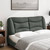 Headboard Cushion "Hvar" Dark Gray 53.9" Fabric A949-3207683