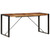 Dining Table 63"x31.5"x29.5" Solid Acacia Wood A949-247419