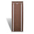 Fabric Shoe Cabinet with Cover 22" x 11" x 64" Brown A949-240492