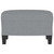 Footstool Light Gray 23.6"x19.7"x16.1" Fabric A949-349327