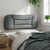 Headboard Cushion "Hvar" Light Gray 39.4" Fabric A949-3207716