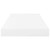 Floating Wall Shelves 2 pcs High Gloss White 19.7"x9.1"x1.5" MDF A949-323746