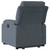 Stand up Massage Recliner Chair Dark Gray Velvet A949-3206181