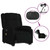 Electric Stand up Massage Recliner Chair Black Fabric A949-3206237