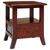 | Bedside Cabinet | with Drawer Brown 15.75 x 15.75 x 17.91 in A949-42009932