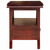 | Bedside Cabinet | with Drawer Brown 15.75 x 15.75 x 17.91 in A949-42009932
