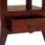 | Bedside Cabinet | with Drawer Brown 15.75 x 15.75 x 17.91 in A949-42009932
