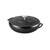 Black 4 Quart Lightweight Cast Iron Braiser Made in USA Q280-BLBRUSA15013