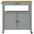 Kitchen Trolley MONZA 33.1"x15.7"x34.8" Solid Wood Pine A949-376107