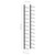 Wall-mounted Wine Rack for 24 Bottles Black Iron A949-289557