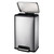 13-Gallon Kitchen Trash Can with Step Lid in Stainless Steel Finish Q280-PMSS5998