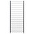 Wine Rack for 96 Bottles Black Iron A949-325923