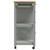 Kitchen Trolley MONZA 33.1"x15.7"x34.8" Solid Wood Pine A949-376116