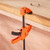  Bar Clamps for Woodworking, 2-Pack 12 inch One-Handed Clamp/Spreader, Quick-Grip F-Clamp with 340  E415-FJ12INCH2GKSTBKR0001V0