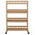 | Kitchen Trolley with Wheels | Natural 23.62 x 7.09 x 38.19 in A949-42028298