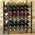  Wine Rack for 48 Bottles Black Metal A949-289563