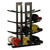 12-Bottle Wine Rack in Dark Espresso Finish Bamboo Q280-BIRHE2153