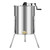 Honey Extractor, 4/8 Frame Manual Honey Spinner with Transparent Lid, Stainless Steel Honeycomb Dru E415-SDYMJJPBXG18TBE00001V0