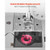 Sewing Machine, 18 Stitch Applications, with LED Light and Foot Pedal, Simple Dial Control, Interio E415-JYFRJ700ZMINUDKG4001V1