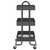 3-Tier Trolley Anthracite 16.9"x13.4"x31.1" Steel A949-335867