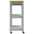  Kitchen Trolley MONZA 23.6"x15.7"x34.8" Solid Wood Pine A949-376095