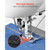 Computerized Sewing Machine, 60 Stitch Applications, with LED Screen, Foot Pedal and LED Light, Hea E415-JYFRJ700ZMINS07MD001V1