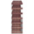  Wine Rack for 42 Bottles Brown Solid Wood Pine A949-340893