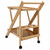  | Kitchen Trolley with Wheels | Folding Manual Light Brown Bamboo A949-42028291