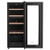 20 Bottle Wine Fridge, Freestanding Wine Cooler Refrigerator, Dual Zone Cooler, 41?„‰ to 65?„‰ Adju E415-SQDLSJJDZSSQPG9G5001V1