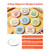 Button Maker Supplies 50 Sets 2.95 in / 75 mm Magnet Button Parts, with Magnetic and Bottle Opener  E415-XZJHCHCYX75MRKC97001V0
