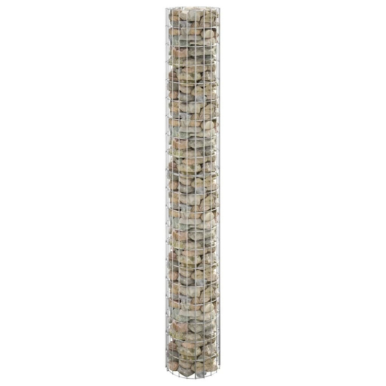 Circular Gabion Pole Galvanized Steel 11.8"x78.7 A949-152014