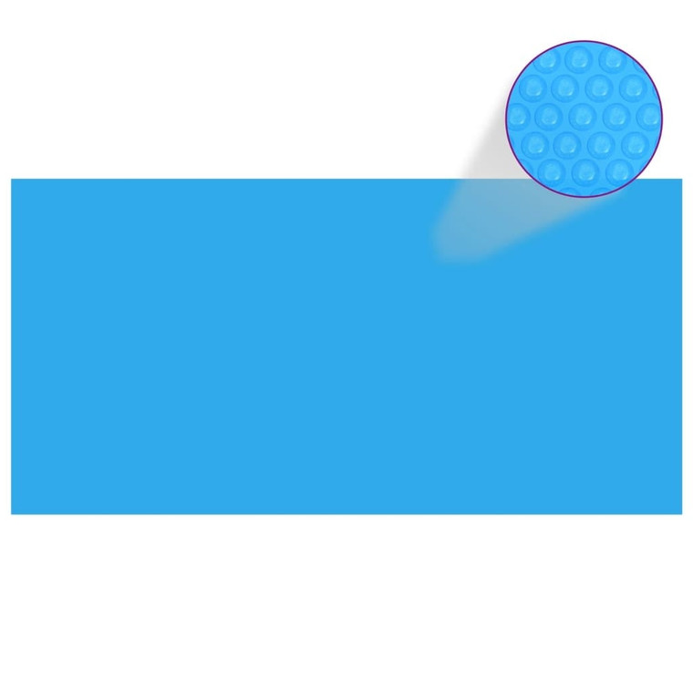  Rectangular Pool Cover 472.4"x236.2" PE Blue A949-92962