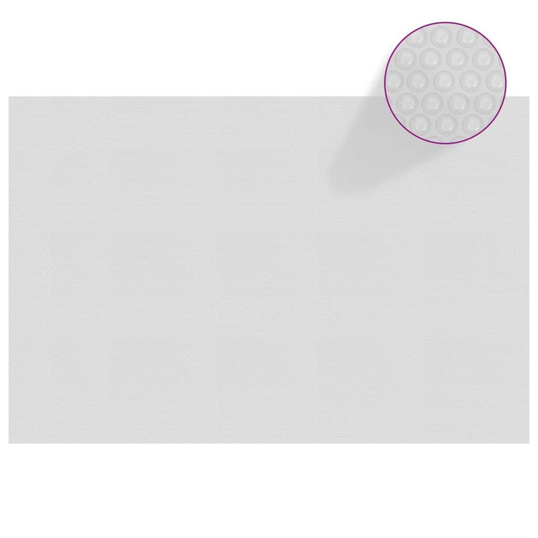  Floating PE Solar Pool Film 118.1"x78.7" Gray A949-93006