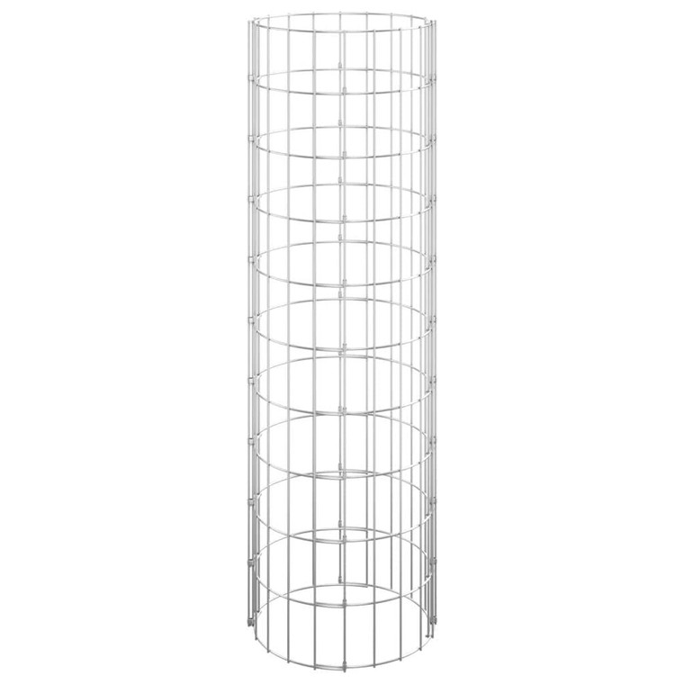  Circular Gabion Pole Galvanized Steel 11.8"x39.4 A949-152012