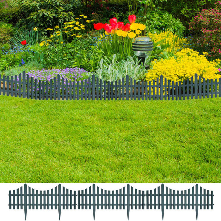  17 pcs Lawn Dividers 32.8 ft Green A949-41229