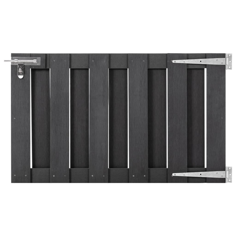  Garden Gate WPC 39.4"x23.6" Gray A949-49081