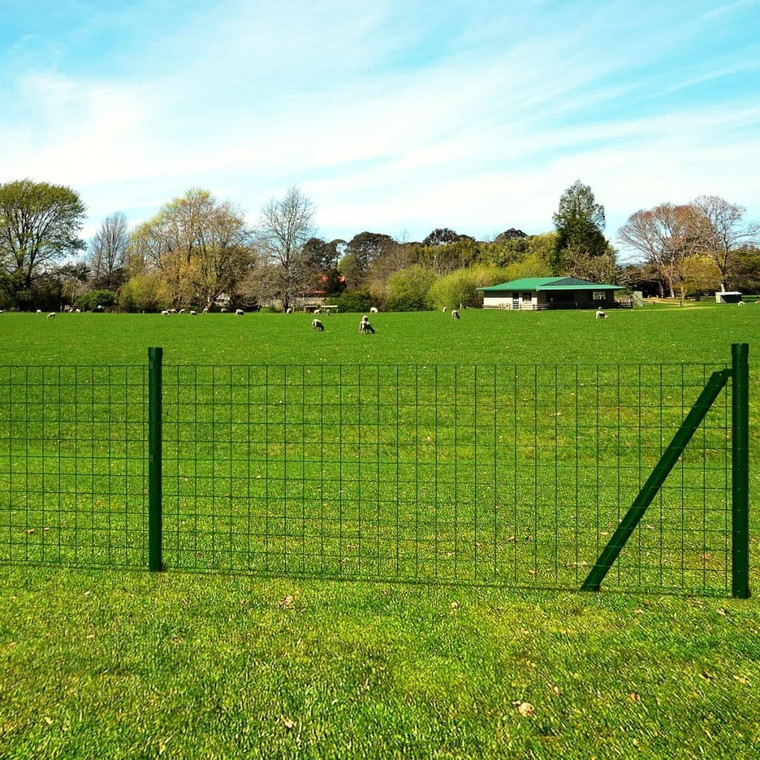  Euro Fence Steel 82ftx3.3ft Green A949-140569