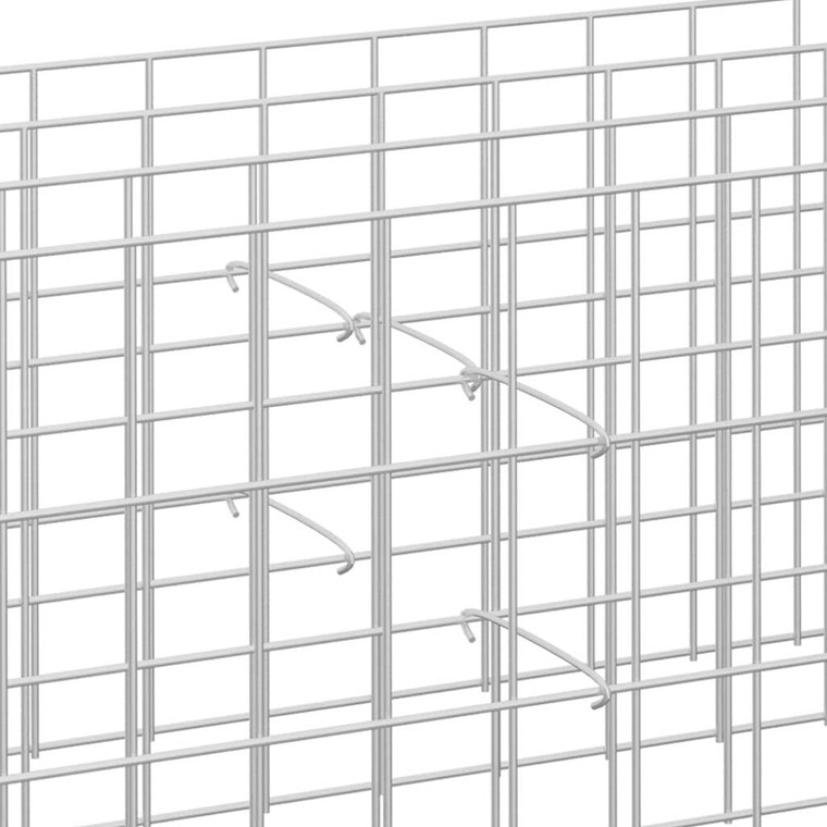  Gabion Hooks 100 pcs Galvanized Steel 5.9 A949-145618