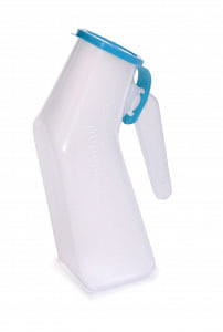 Urinal Male Translucent Reusable Autoclavable Blue Cap B731-7161