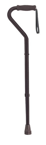 Bariatric H/D Offset Cane Alum Adjusts from 37 - 46   (Tall) B731-1608C