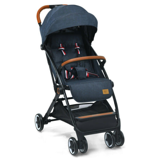 Airplane-Friendly Baby Stroller for Easy and LightweightTravel - Color: Blue D681-AirplaneBB5624NY