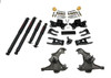 Belltech LOWERING KIT WITH ND2 SHOCKS 90-96 C2500 Ext Cab - Single Rear Wheel 8-Lug Only & 89-96 C3500 Crew Cab / Dually 721ND
