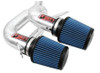 Injen 08-09 535i E60 3.0L L6 Twin intake & AMSOIL Filters Polished Short Ram Intake SP1130P
