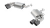 Borla 16-22 Chevy Camaro SS V8 AT/MT ATAK Rear Section Exhaust w/o Dual Mode Valves 11921CFBA