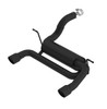 Borla 18-19 Jeep Wrangler JL/JLU 2.0L 4Cyl 2DR/4DR Touring Axle Back Exhaust w/ 3.5in Tips - Black 11962CB