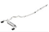 Borla 16-17 Ford Focus RS Catback Exhaust S-Type 3in - 2.25in Pipe Dia 4.0in Tip 140702BC