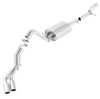 Borla Touring Cat Back 15-16 Chevy Tahoe 5.3L V8 2.75in, 2.25in Dual Same Side Exit 4in Tips 140557